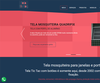 Site tela tic tac